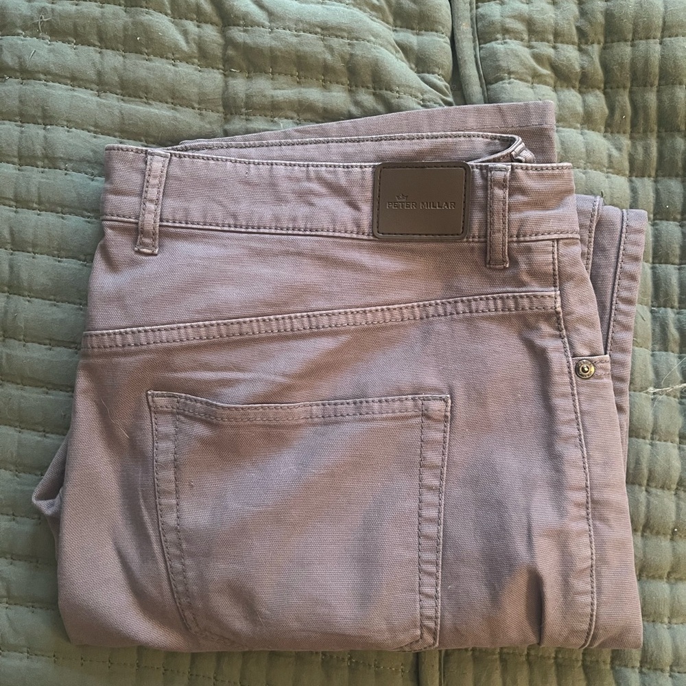 Peter Millar  Denim Jeans 5 Pocket Measured 35x29.5